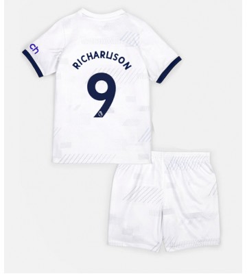 Maillot de foot Tottenham Hotspur Richarlison Andrade #9 Domicile enfant 2023-24 Manches Courte (+ pantalon court)
